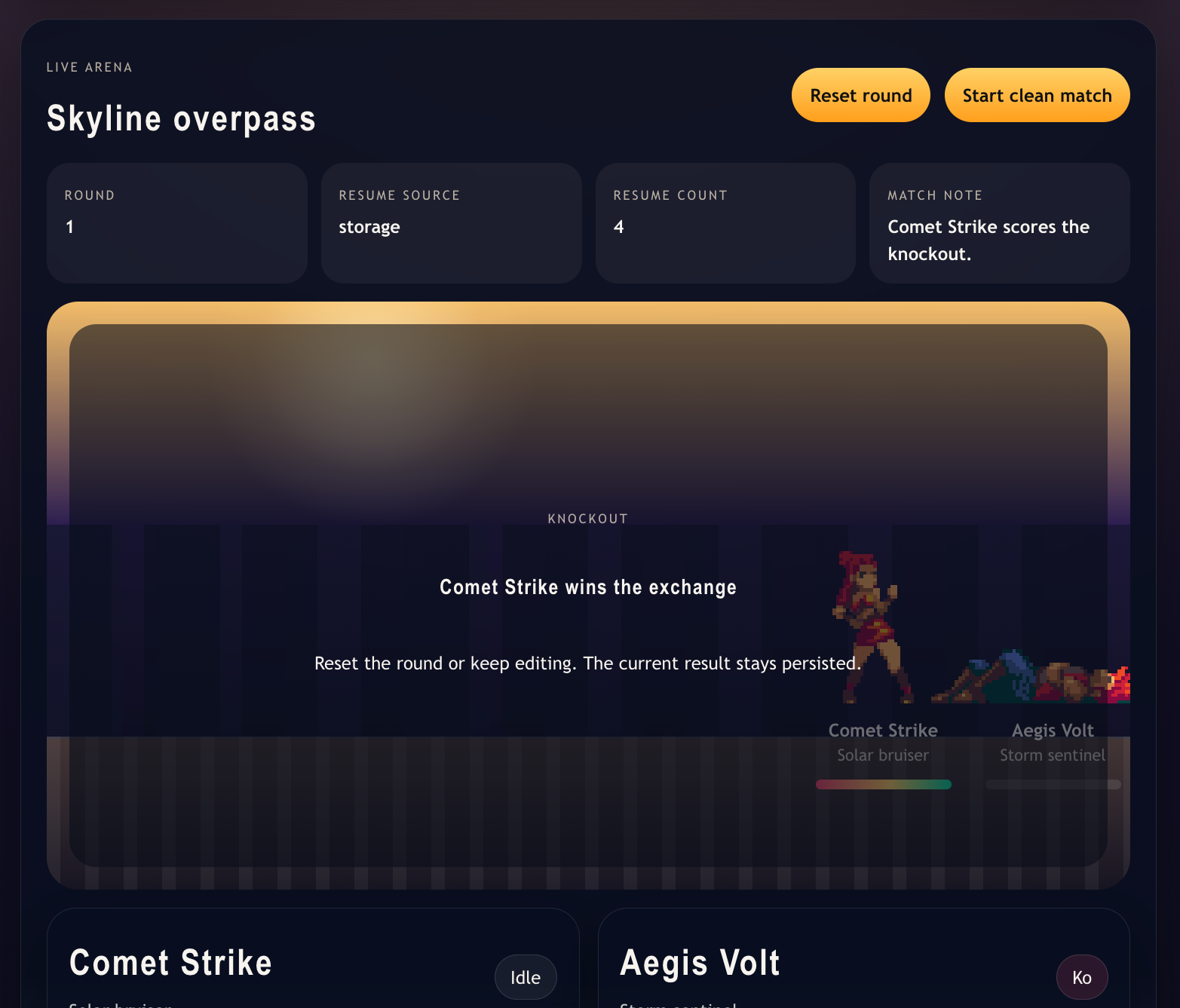 Skyline Clash Prototype